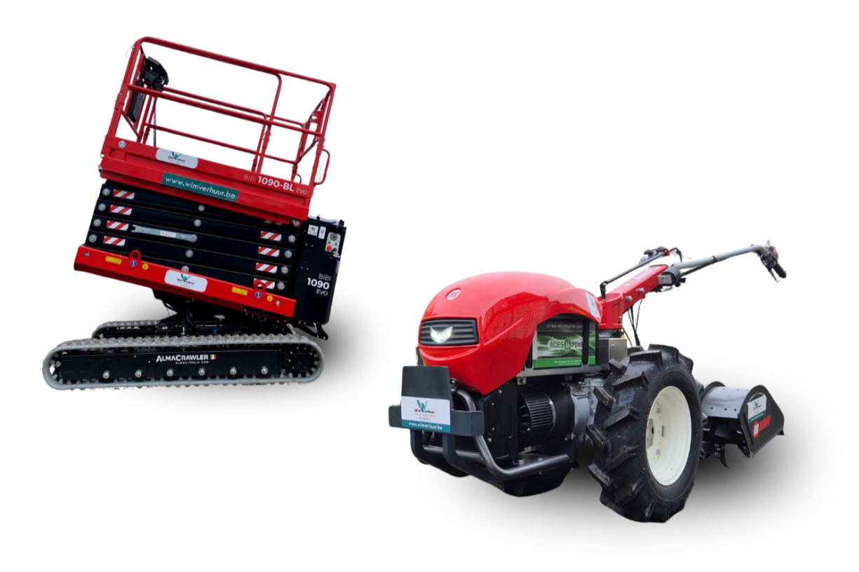 WimVerhuur Hoogtewerker MotoculteurElektrisch